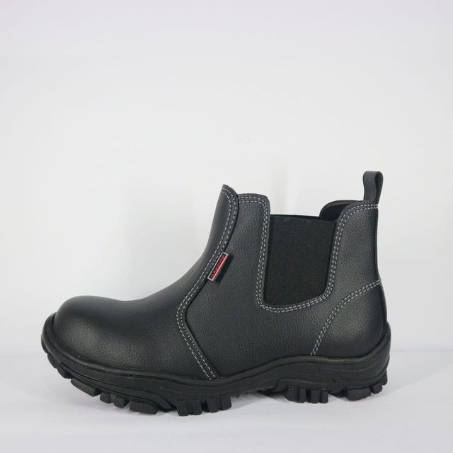 Sepatu Safety Boots Pendek Elastis (Cheetah 4108H)